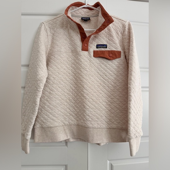 Women's Organic Cotton Quilt Snap-T® Pullover ** flaw see description - Picture 2 of 5